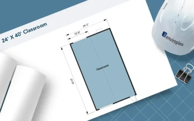 24′ X 40′ Classroom Floor Plan