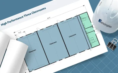 High Performance Three Classroom Floor Plan
